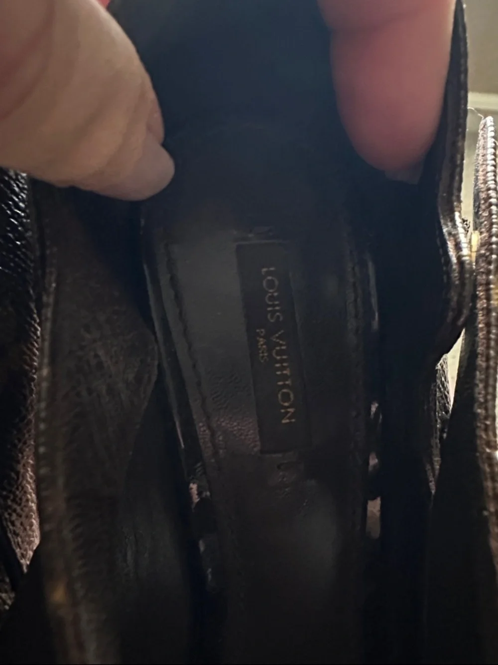RARE! Authentic Louis Vuitton Ritual Fetish Monogram Canvas Peep Toe Pumps 40 - Picture 14 of 16